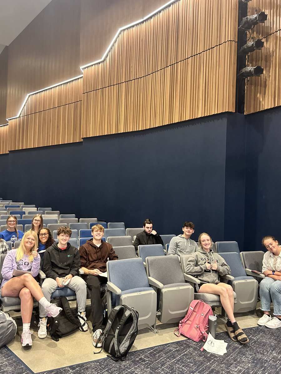 First NHS meeting with all of our new inductees!