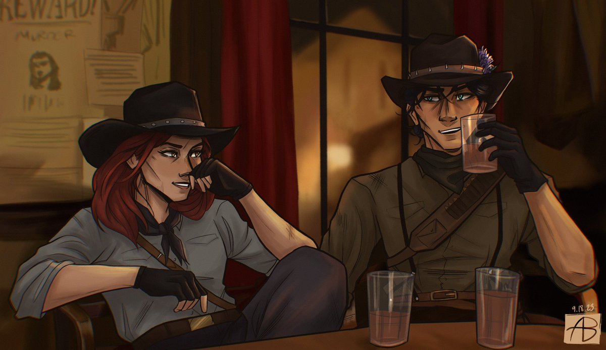 borchkinati's tweet photo. you’re a cowboy like me
#purplehyacinth #lauki #phwebtoon https://t.co/5a8GlQUmbi
