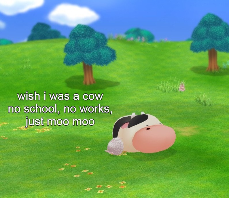 storyofseasons's tweet photo. to be a cow snoozin on a field with no worries https://t.co/FUFfb6ivl0