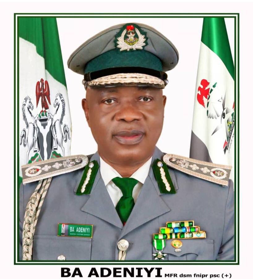 NTANewsNow's tweet photo. PRESIDENT TINUBU APPOINTS ADEWALE ADENIYI AS COMPTROLLER-GENERAL OF THE NIGERIA CUSTOMS SERVICE

His Excellency President Bola Ahmed Tinubu, GCFR, has approved the confirmation of the appointment of Adewale Adeniyi (MFR) as the Comptroller-General of the Nigeria Customs Service. 

The appointment takes effect from 19th October, 2023 and his tenure is in accordance with the extant provisions of the Public Service Rules (PSR).

The President tasks him to bring his wealth of experience to bear on his new assignment. 

Willie Bassey
Director, Information
For: Secretary to the Government of the Federation