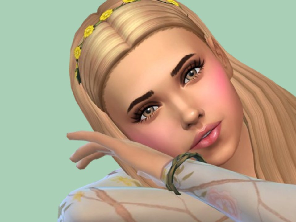 LilRedRidingSim's tweet photo. Like this post if you would like these two hairs by @isja0 (with flower accessories) to make a comeback! Also, this is my pre- default eyes and skin replacement era ... it's kind of cute! Maybe I should go back to that! https://t.co/6u0xAmCQ87