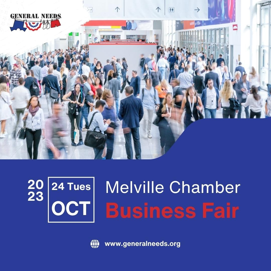 Join us at the Melville Chamber Business Fair Tues at Hilton Long Island/Huntington 598 Broadhollow Rd, Melville, NY
OCT 24th and make a difference! 

Visit the General Needs Ltd Table 10-3pm to explore ways you can support homeless veterans through sponsorship, corporate volu...