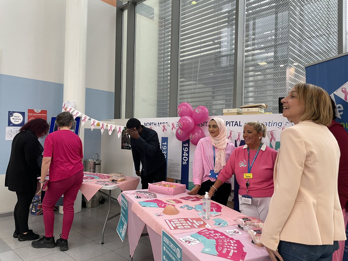 Promoting Breast Cancer Awareness Day#North Mid NHS Trust