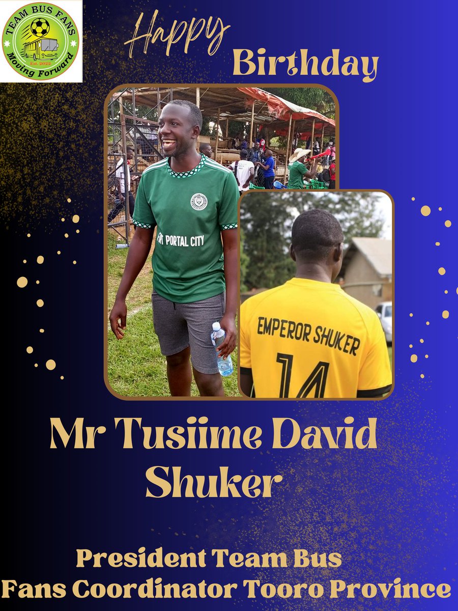 TeamBus01's tweet photo. Happy Birthday Mr President @SHUKERamooti https://t.co/UMxEaYjtiW