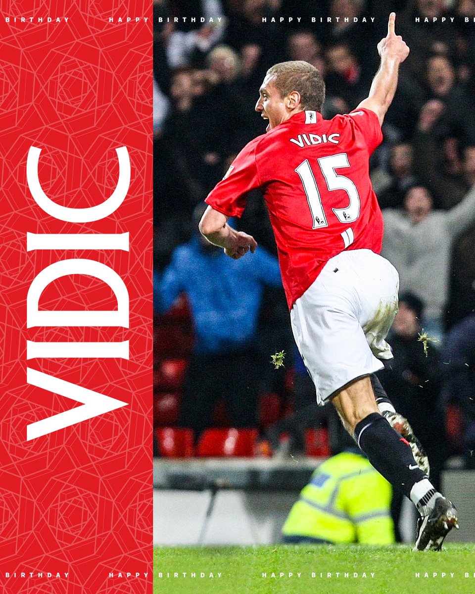 United through and through ✊

We hope you have a brilliant day, Nemanja! 🎂

#MUFC