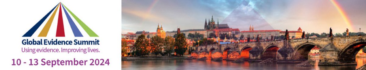 WWGS2023's tweet image. Next year, we&apos;ll be in Prague for #GES2024, the Global Evidence Summit co-hosted by @gin_member @JBIEBHC @cochranecollab and @CampbellReviews. Follow @GESummit and watch for updates on the event website! globalevidencesummit.org