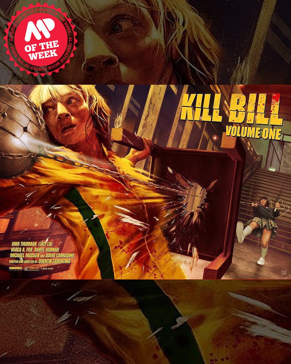 altmovieposters's tweet photo. 🏆 AMP OF THE WEEK 🏆 "Kill Bill: Vol.1 " AP by Dave Merrell @DaveMerrell #AMPOFTHEWEEK 👏👏👏 https://t.co/kgfwiuSfcV