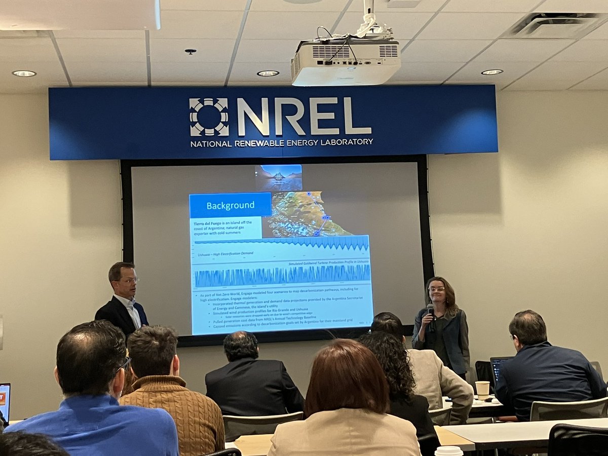 GlobalClimateAP's tweet photo. This entire week @NREL on behalf of GCAP and in partnership with @el_BID hosted a study tour with over 30 clean energy experts from 11 Latin American and Caribbean countries that are working together as part of the #RELAC to achieve 30% renewable energy penetration in the region. https://t.co/XgNGLGucYV