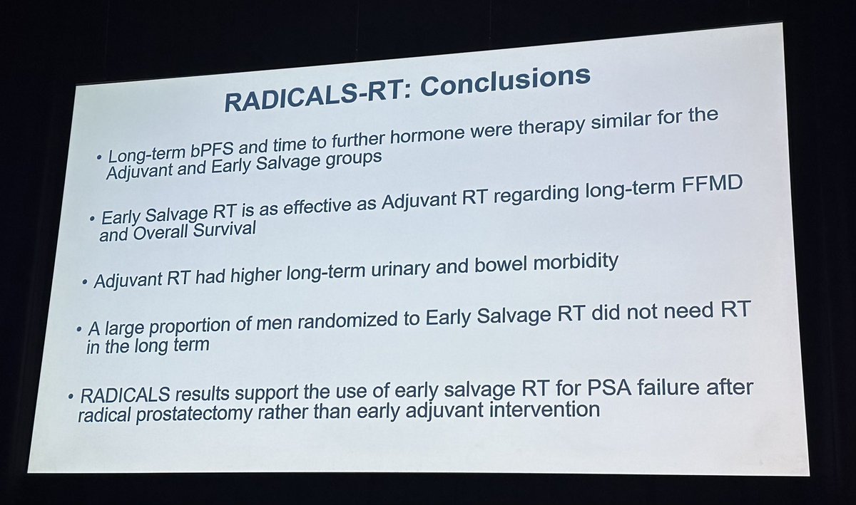 johnshenmd's tweet photo. Updates from RADICALS-RT at #ESMO23 🇪🇸. Why do I have a feeling this may come up again at tumor board @AmarUKishan @RobertReiterMD @Adam_Weiner535 @PKanaburMD https://t.co/9Zw6muNdp2