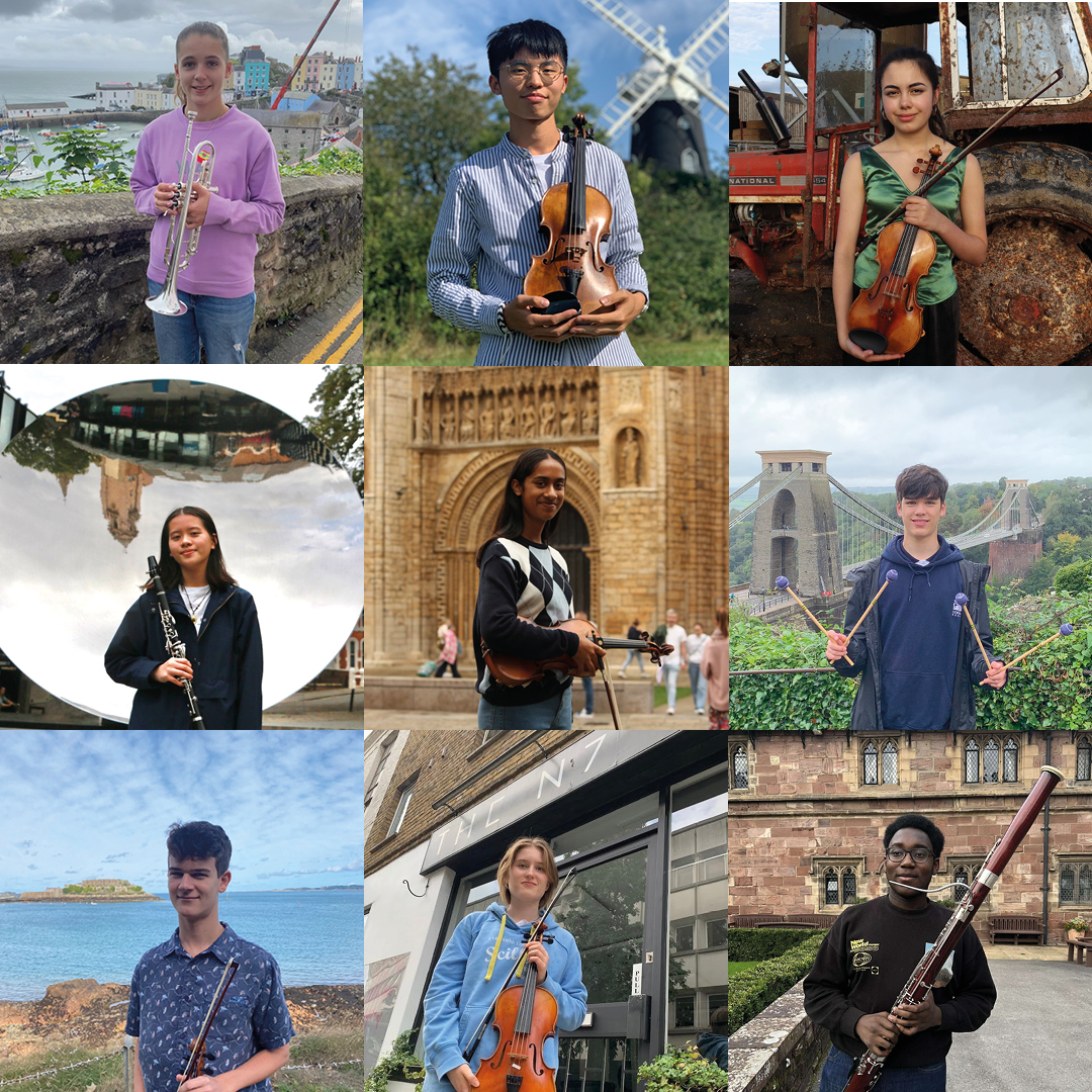 We’re all over the UK! 🙌

Here’re some of our musicians pictured in their local communities. The Orchestra features 158 teenagers from England, Scotland, Northern Ireland, Wales and even the Channel Islands.

Find out more about the Orchestra of 2024:
nyo.org.uk/news/the-orche…