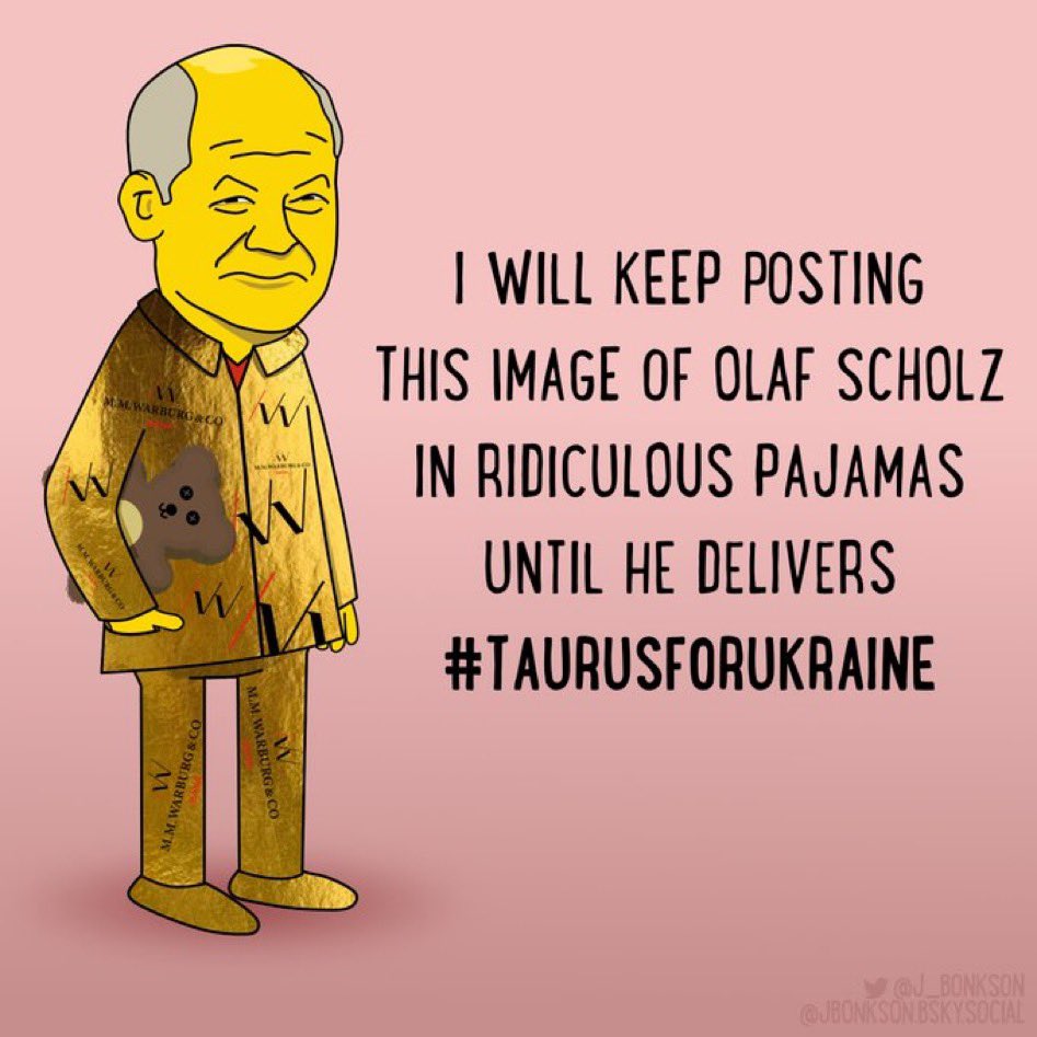 #Taurus #TaurusForUkraine #Scholz #WarburgBank #CumEx #Olearius
@Bundeskanzler