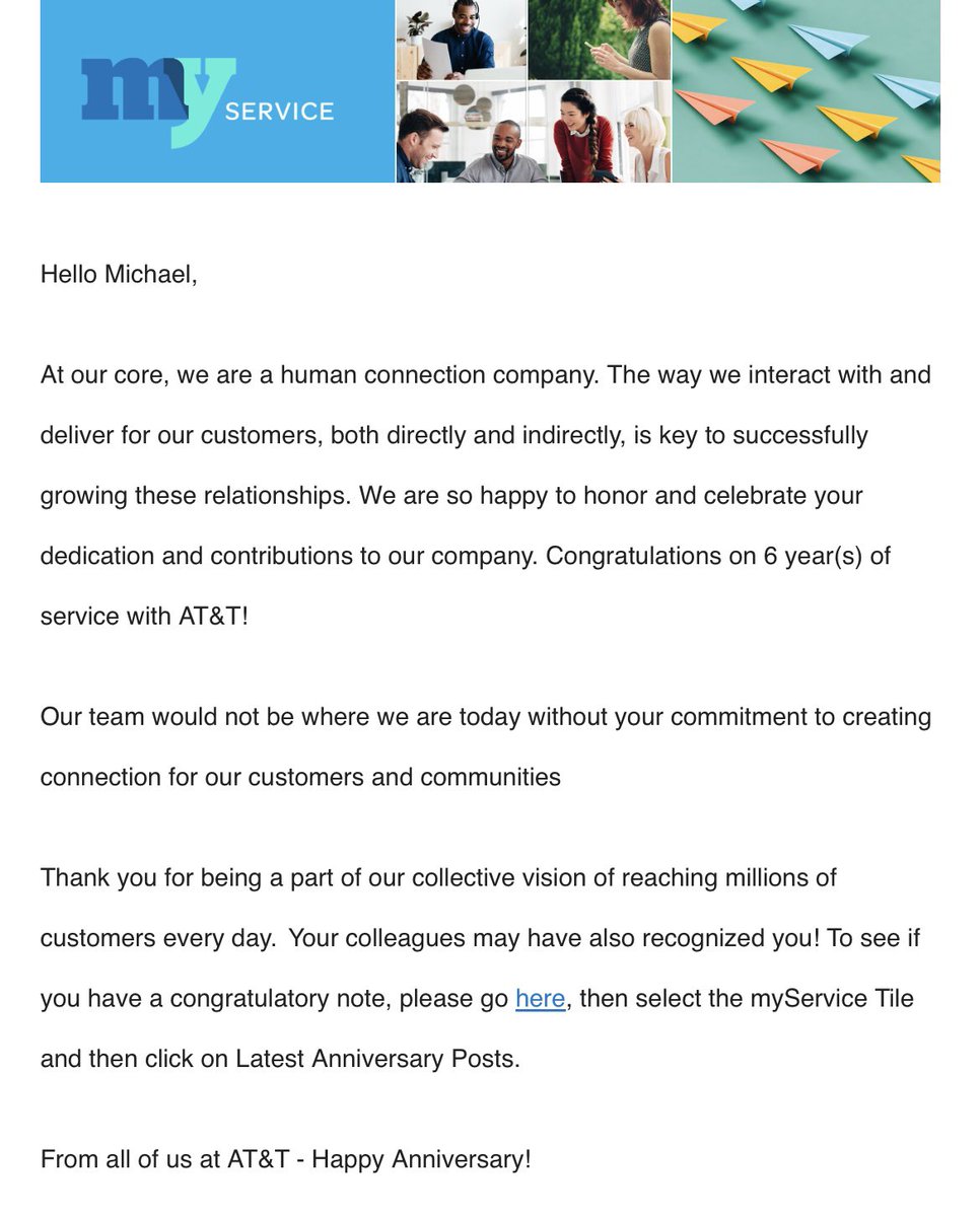 MikeC_arsmi's tweet photo. 6 incredible years of dedication, perseverance, and growth! Here's to the milestones achieved, the lessons learned, and the memories made. Here's to another year of exciting opportunities and continued success! @att #attlife #growth https://t.co/KqMVrRoxTd