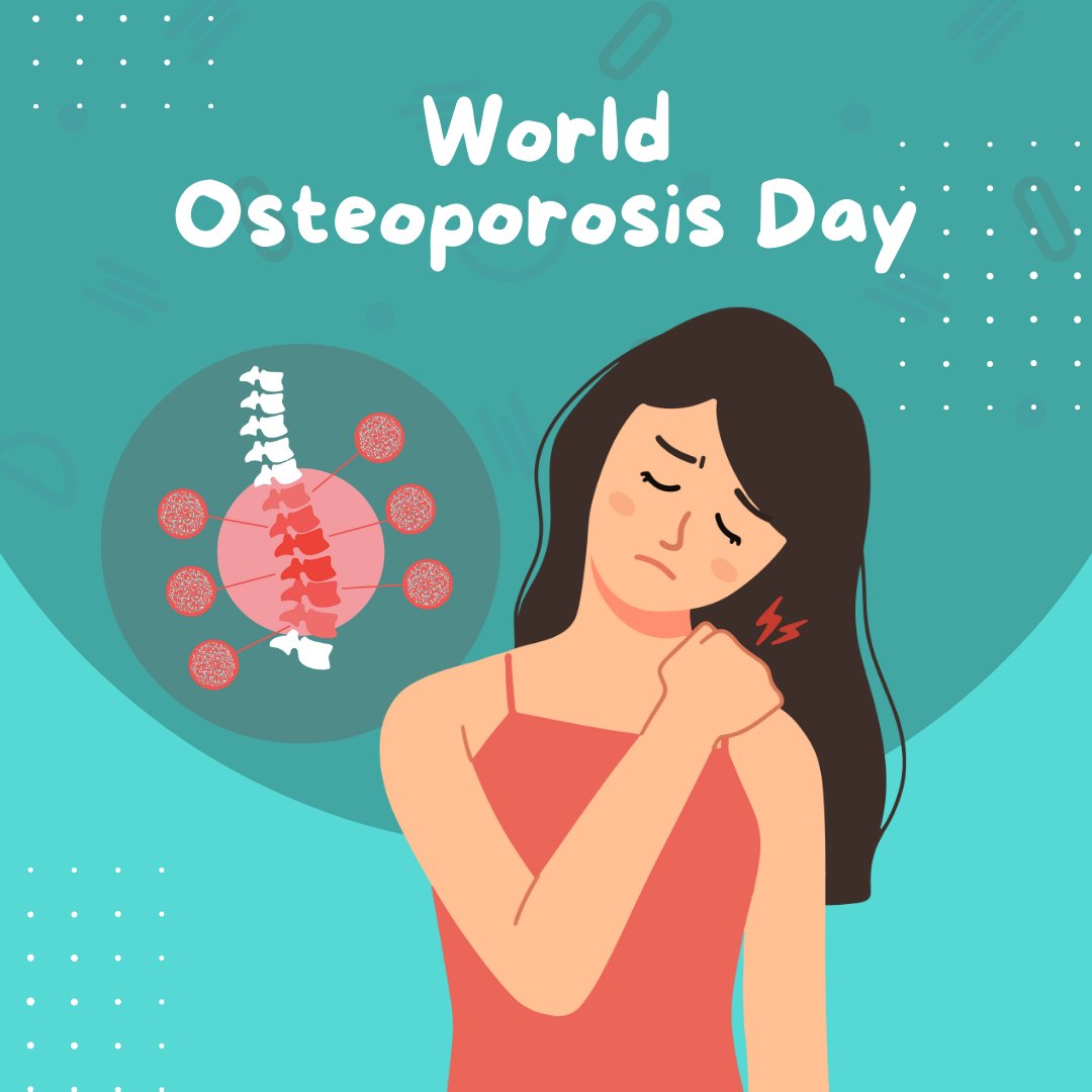 Drink your milk! Strong bone density is important to help avoid bone diseases such as osteoporosis. Supplement your glass of milk with a calcium rich diet #WorldOsteoporosisDay