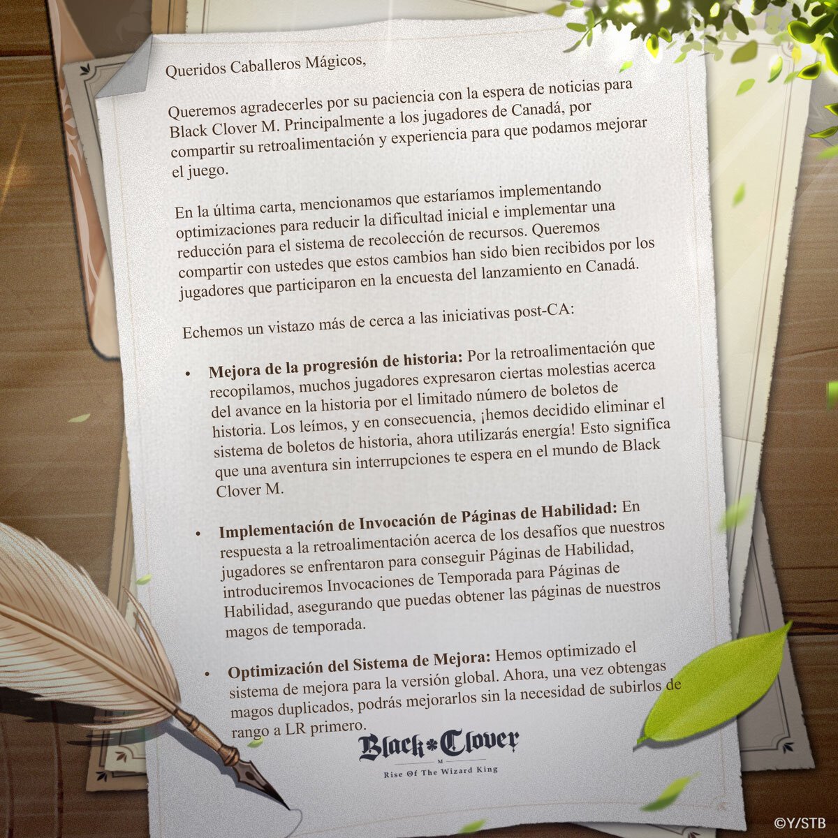 Black Clover M LATAM tweet media