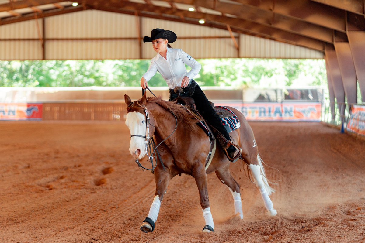 OSUEquestrian's tweet photo. 𝐁𝐨𝐫𝐧 𝐫𝐞𝐚𝐝𝐲. 

Tomorrow morning can’t come soon enough 😤

#RoadToOcala | #GoPokes https://t.co/NudhSQ4sM2
