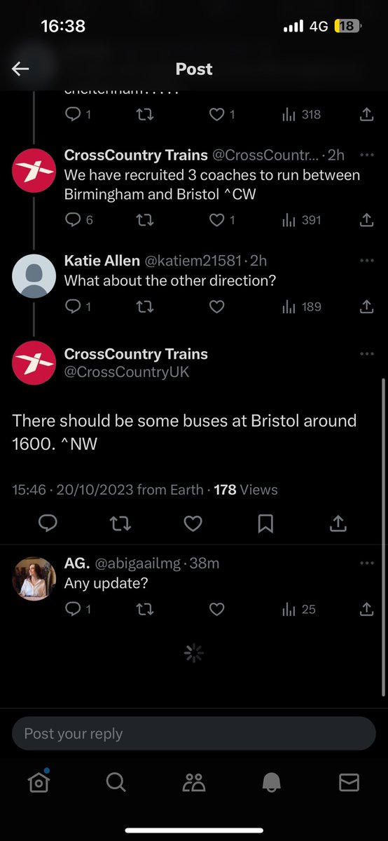 abigaailmg's tweet photo. @CrossCountryUK ??? https://t.co/3CozQmDaiT