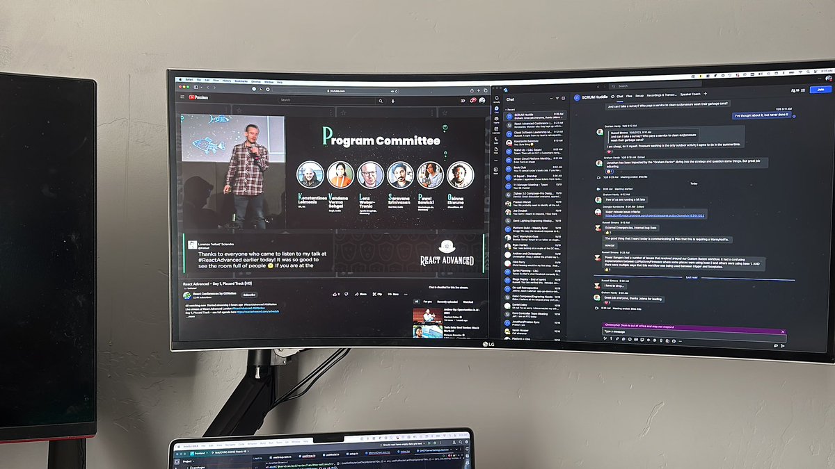 TechDadJB's tweet image. Watching React Conference today from home office. #ReactAdvanced