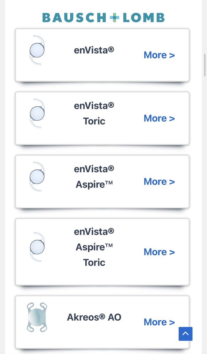 IOLReference's tweet image. We have added the new enVista Aspire to IOLReference. Envista has such great distance corrected near vision this lens should enhance that even further. 
#ophthalmology #ophthotwitter