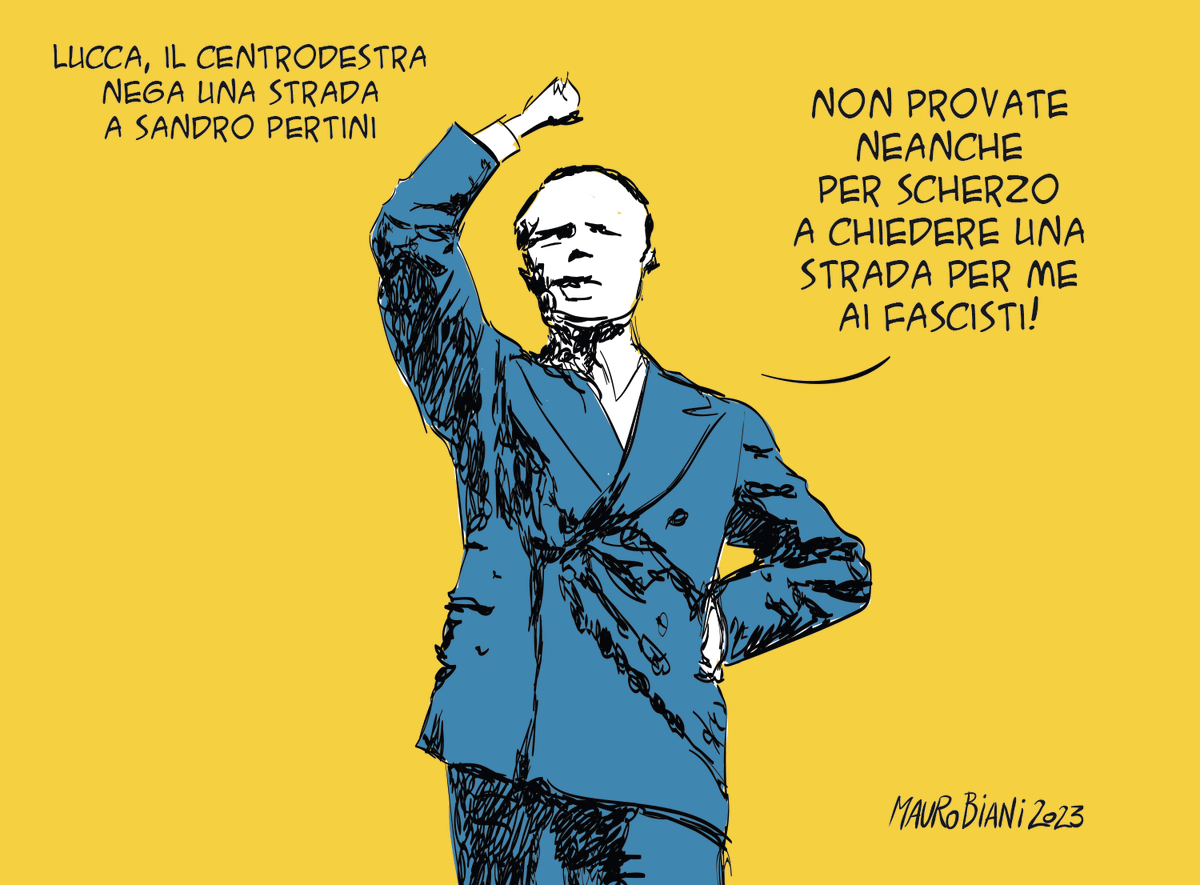 #Lucca #Pertini #SandroPertini #partigiano #PresidentedellaRepubblica #fascisti 
'Non provate, neanche per scherzo'.
Oggi su @repubblica