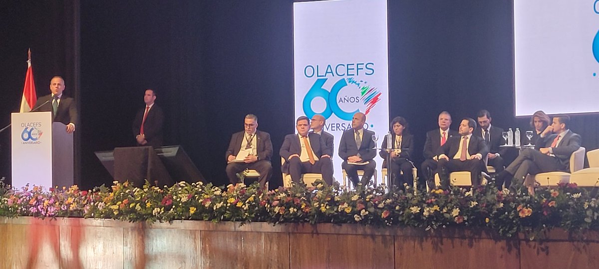<a href="/camilobenitez23/">Camilo Benítez Aldana</a> Esta mañana, en el Teatro José A. Flores del <a href="/BCP_PY/">Banco Central del Paraguay</a>, una excelente jornada de los representantes de las Entidades Fiscalizadoras Superiores de América Latina y el Caribe en un evento de integración y cooperación. Felicitaciones Sr. Contralor por esta jornada