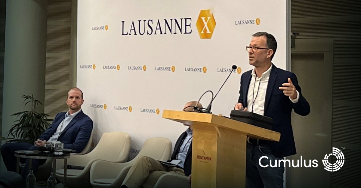 TaraACurran's tweet photo. Cumulus is proud to share that our Co-founder &amp; CSO Brian Murphy was a featured on a panel titled “Engaging Consumers in Brain Health” moderated by Nicolas Pokorny of #Abbvie at #LausanneX on Oct 12th alongside Matt Trevithick of Blank Slate Technologies. https://t.co/e4SP9tSZMg