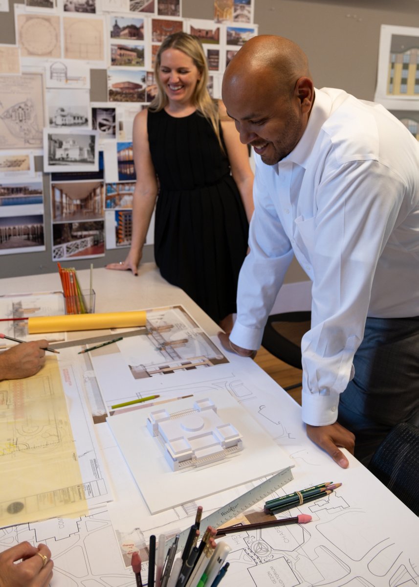 Centerbrook's tweet photo. Wondering what we’ve been up to? The Millrace, our biannual newsletter, tells all! Check out the fall edition, which features the latest award-winning projects, exciting news about our leadership, and the inside scoop on what we’ve been working on: https://t.co/d066W7wLo2 https://t.co/KWYVVG0QOA