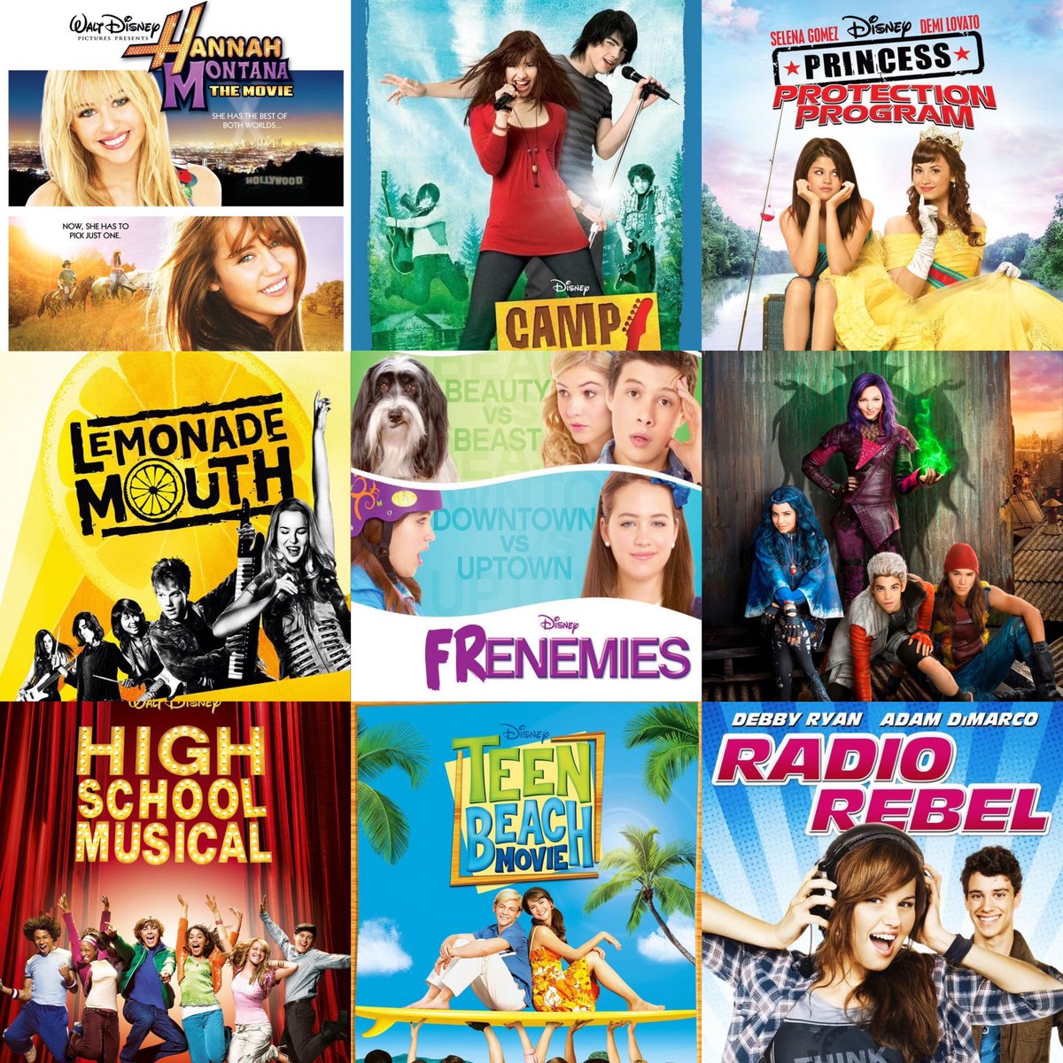 disneyseriess's tweet photo. among the dcom, remove one per line https://t.co/BAwuRLJQM5