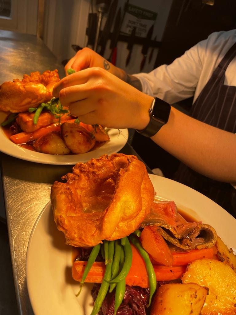Rugby Semi-Finals are on the big screens tonight & tomorrow at 8 pm; come on, England! A delicious Sea Bass special on, well done Chef Dan. As always, it's best to book for our famous Sunday Roast, nearly fully booked! #bestroastinworthing #worthing #worthingpubs #beyondbrighton