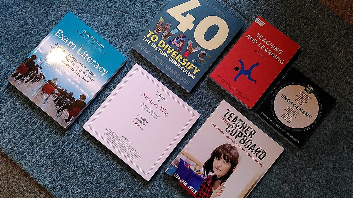 My <a href="/CrownPublishing/">Crown Publishing</a> Teacher Day book haul 😍 thank you! Going straight into my ever-growing CPD library.