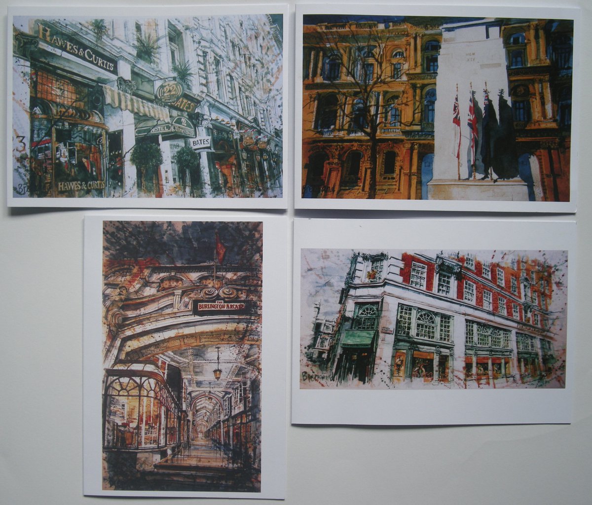 brennand_mark's tweet photo. @mallgalleries  Pack of 4 blank notelets of London landmarks, buildings based on original works by the late RI artist Catherine Brennand – Order now at https://t.co/tMbzc3XvT9  Please RT https://t.co/RGUgG4p3gY