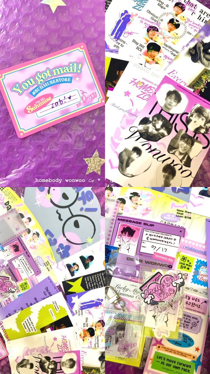 ☆ — ✶ ꒰ #sabbiemails ! ꒱

homebody wonwoo came home today ! tysm, <a href="/suhmuseSTORE/">drizzy</a> for selling ur extra ౨ৎ⋆ ˚ ☆

🎧 ◟  #suhmusestore <a href="/homebodywonwoo/">ATHOME: WITH 원우 ☆</a> .ᐟ