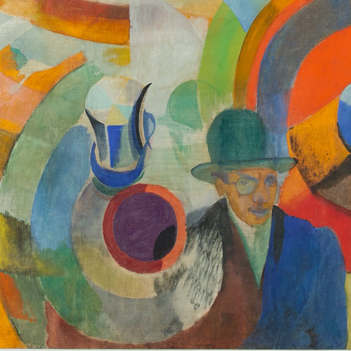 CentrePompidou's tweet photo. Un tour de manège coloré avec Robert Delaunay ? 🌈🎠
Le « Manège de cochon » célèbre Paris - ville lumière - effervescente et tourbillonnante qui ne dort jamais.
Pour voir plus d'œuvres de l'artiste 👉https://t.co/BF8lplKQeD https://t.co/CwUkBcWFy2