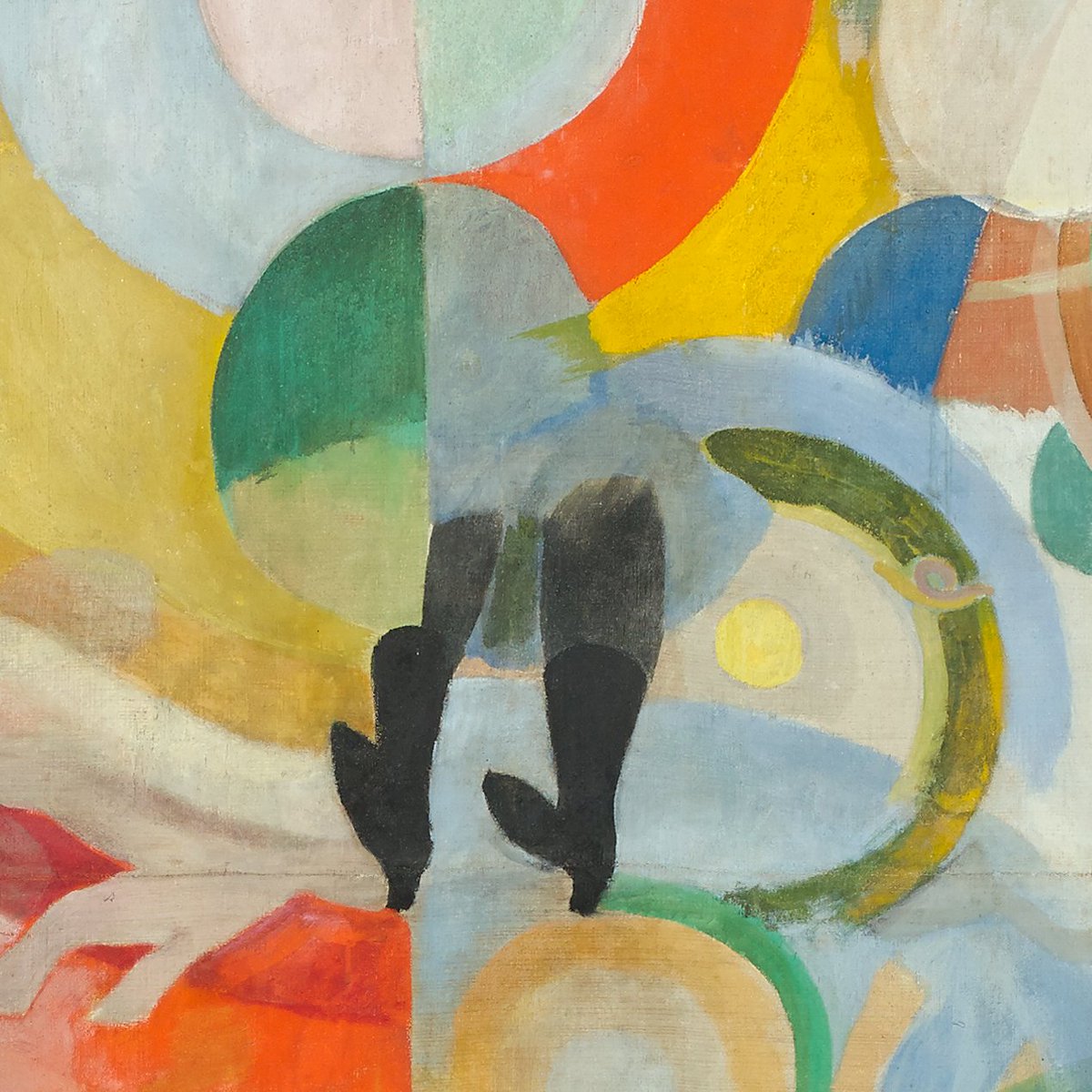 CentrePompidou's tweet photo. Un tour de manège coloré avec Robert Delaunay ? 🌈🎠
Le « Manège de cochon » célèbre Paris - ville lumière - effervescente et tourbillonnante qui ne dort jamais.
Pour voir plus d'œuvres de l'artiste 👉https://t.co/BF8lplKQeD https://t.co/CwUkBcWFy2