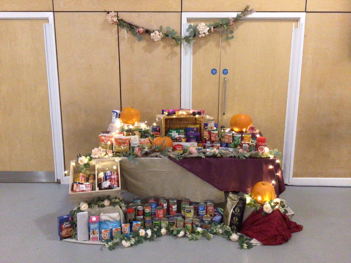 Harvest 2023 Before we give to the food bank we would like to offer our Ynysowen families and our local community a food parcel if they need it. If you would like to receive a food parcel please email mrswilliams@ynysowen-pri.Merthyr.sch.uk or ring 01685 351821