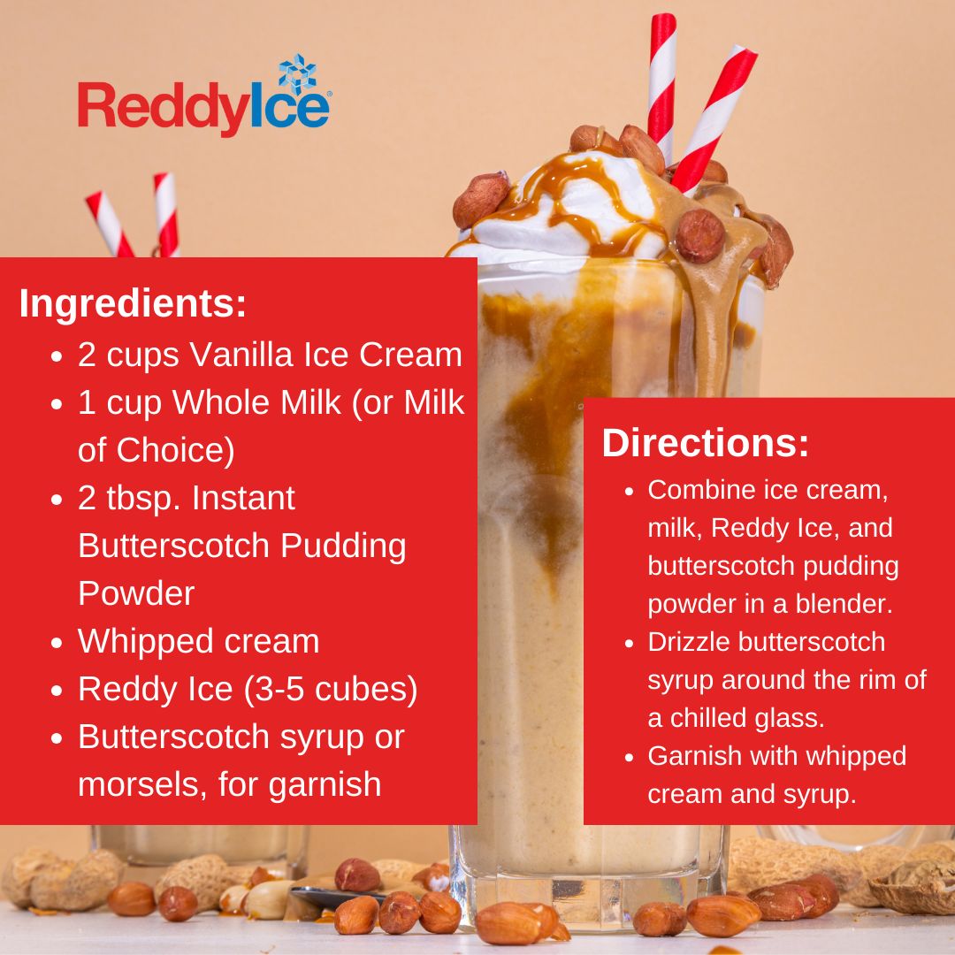 🍁🧙‍♂️✨ Sip your way into Fall with the magic of Butterbeer Milkshakes featuring Reddy Ice! ✨🧙‍♂️🍂

Whip out your wands and get ready to indulge in a creamy blend of butterscotch, vanilla ice cream, Reddy Ice, and a touch of wizardly magic. 🍻🍂