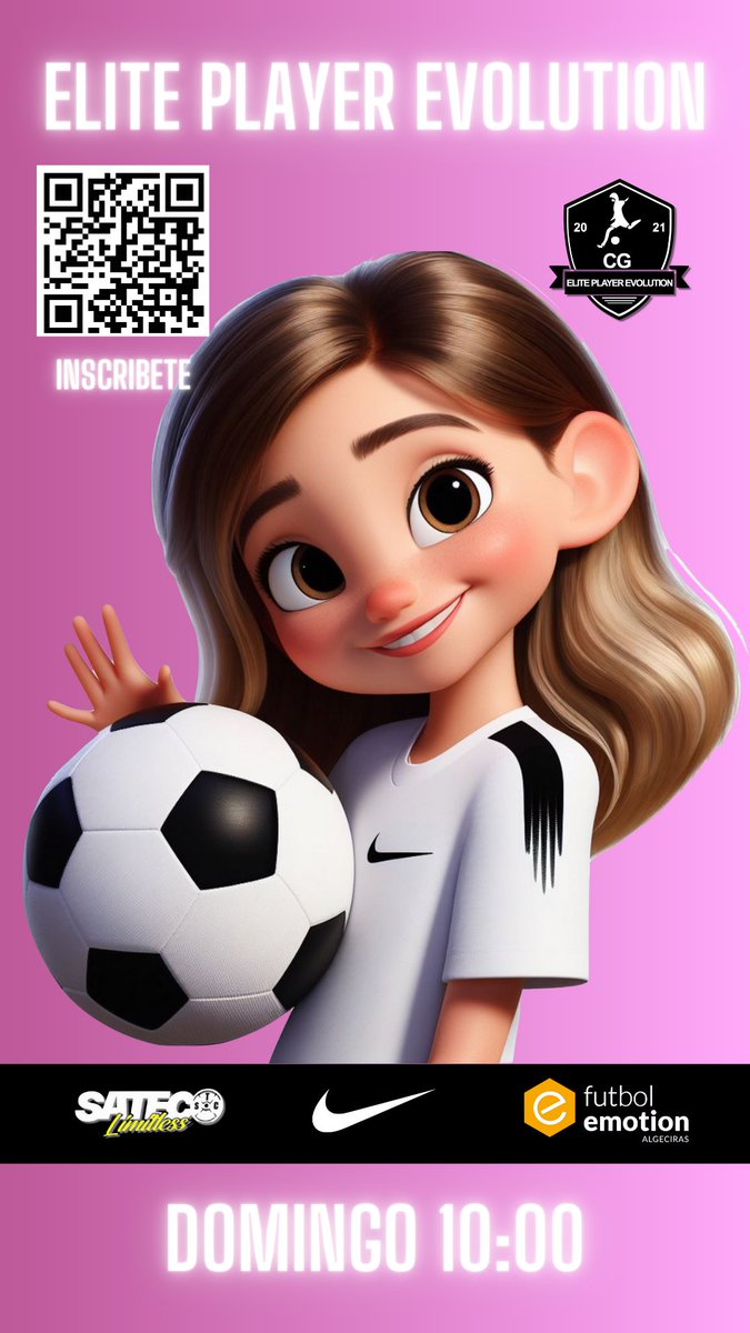 eliteplayerevo's tweet photo. Domingo 10:00
#FutbolFemenino #soccer https://t.co/B5BBL6mFhT