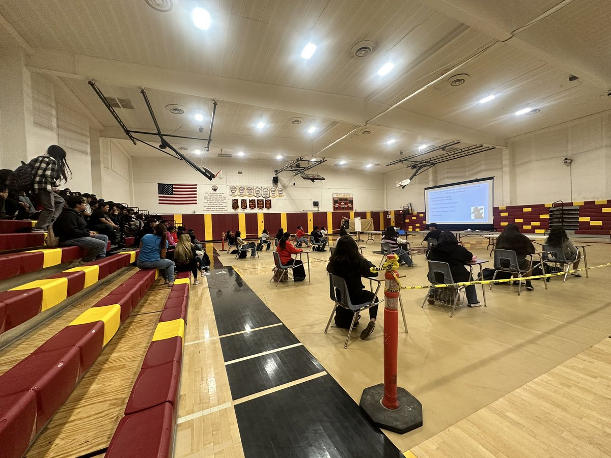 Secure campus and lockdown drills….teaching students about school safety.  #SOH #SUHSD