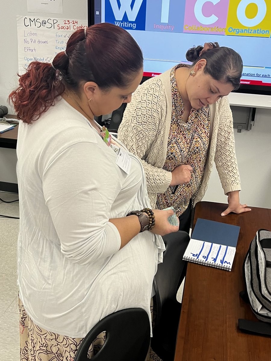 Wonderful WICOR at Cunningham at South Park PLC. Building campus culture with Positive Shout-Outs, “These 6th Graders are AWESOME!”   “Teachers greeting Teachers!”
“Lots of Leadership support and   presence on and off campus”
“AVID Ambassadors standing out”