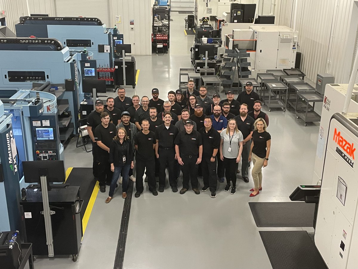 These are the dedicated men and women of KAM, providing new ideas & innovation in digital manufacturing to produce world class parts for customers. US manufacturing needs more people like these. October is Manufacturing Month: learn more at @ShopFloorNAM bit.ly/3Q3eyxV