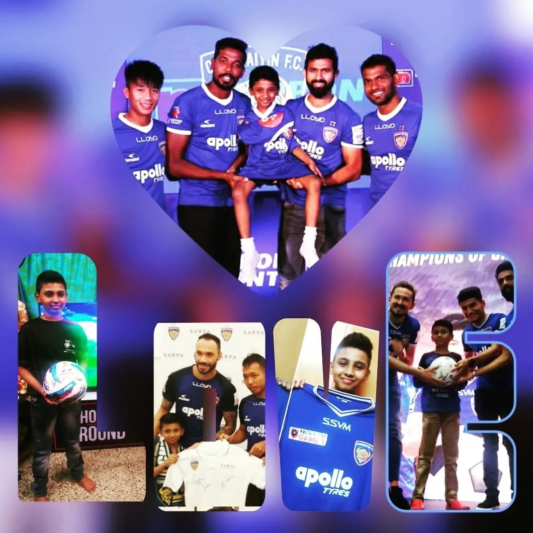 Sufinavaz's tweet photo. @ChennaiyinFC This love of CFC really means a lot always 💙🥳💪⚽️ #Sufi25 #AllInForChennaiyin #MasterRafa https://t.co/gZA7R33irh
