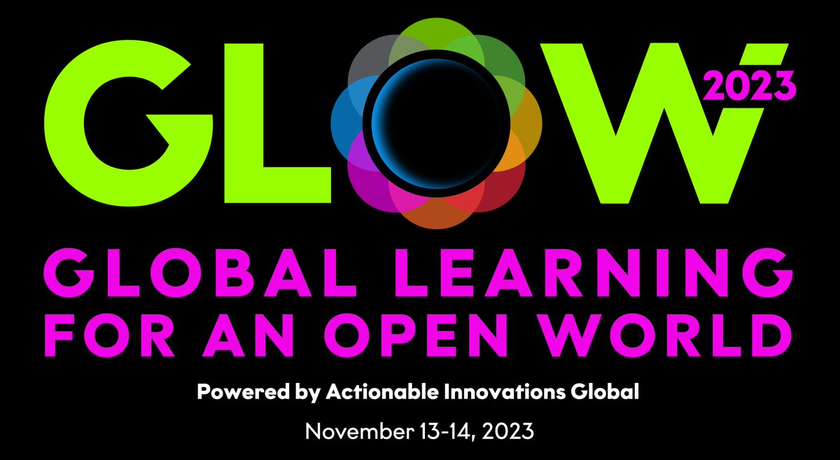 🚀 Want to share your innovative work in education? The GLOW 2023 Call for Proposals is open until November 1, 2023. Join us in reframing and revitalizing education for the 21st century! docs.google.com/forms/d/e/1FAI… hopin.com/events/glow23/… 💡 #CallForProposals #GLOW2023