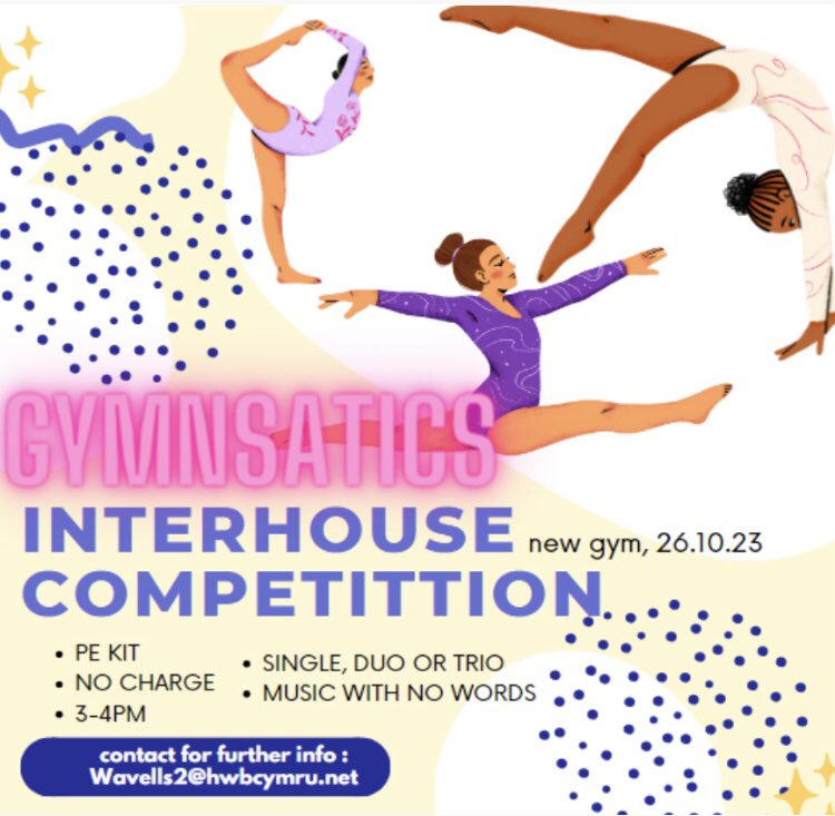 Interhouse gymnastics comp - Year 8&amp;9 Thursday