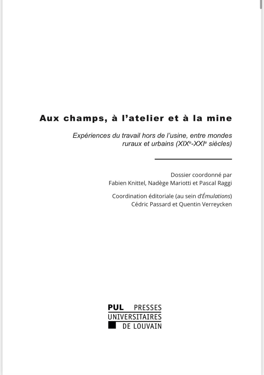 Revue Émulations tweet media