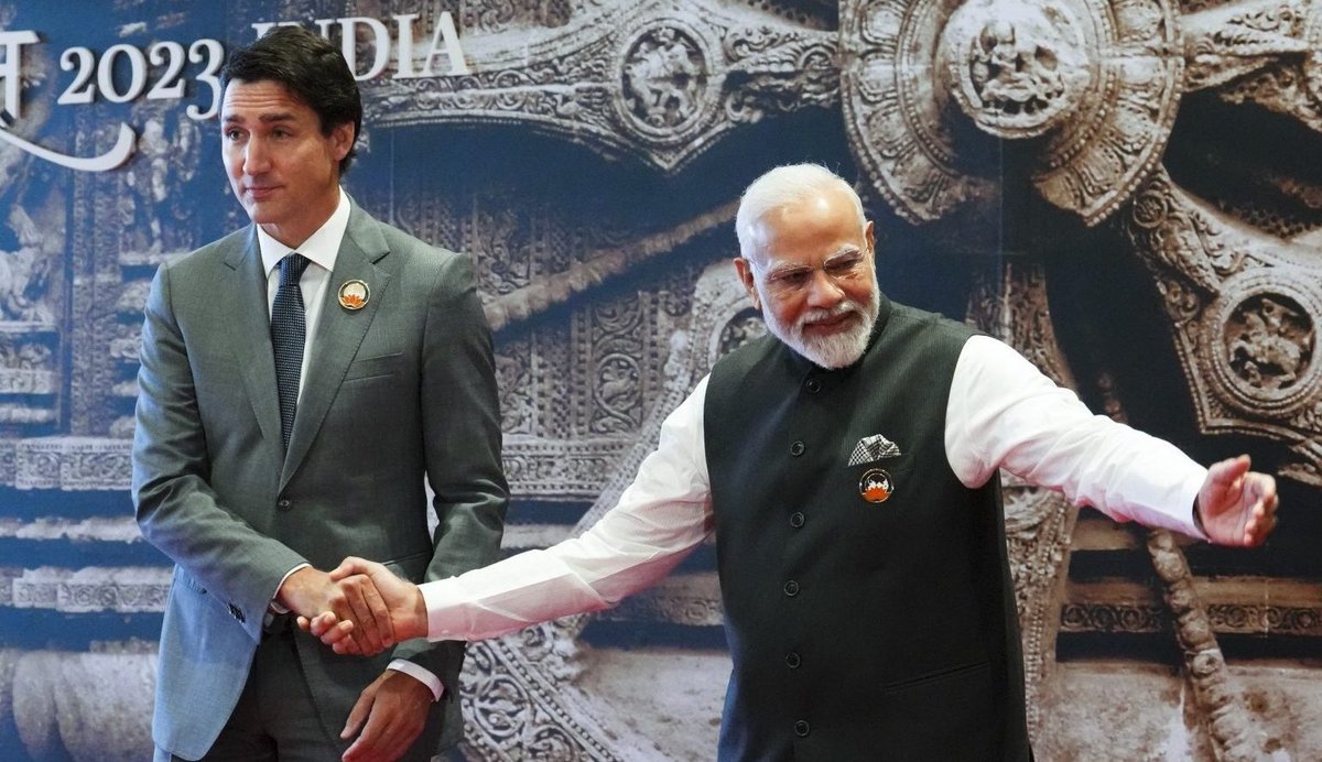 HUGE BREAKING - NEW INDIA slams Canada response on diplomats’ departure. MEA said the reduction was necessitated due to Canada’s continued interference in India’s internal affairs 🔥🔥 India accused Justin Trudeau Govt of maintaining a much higher number of diplomats in India.