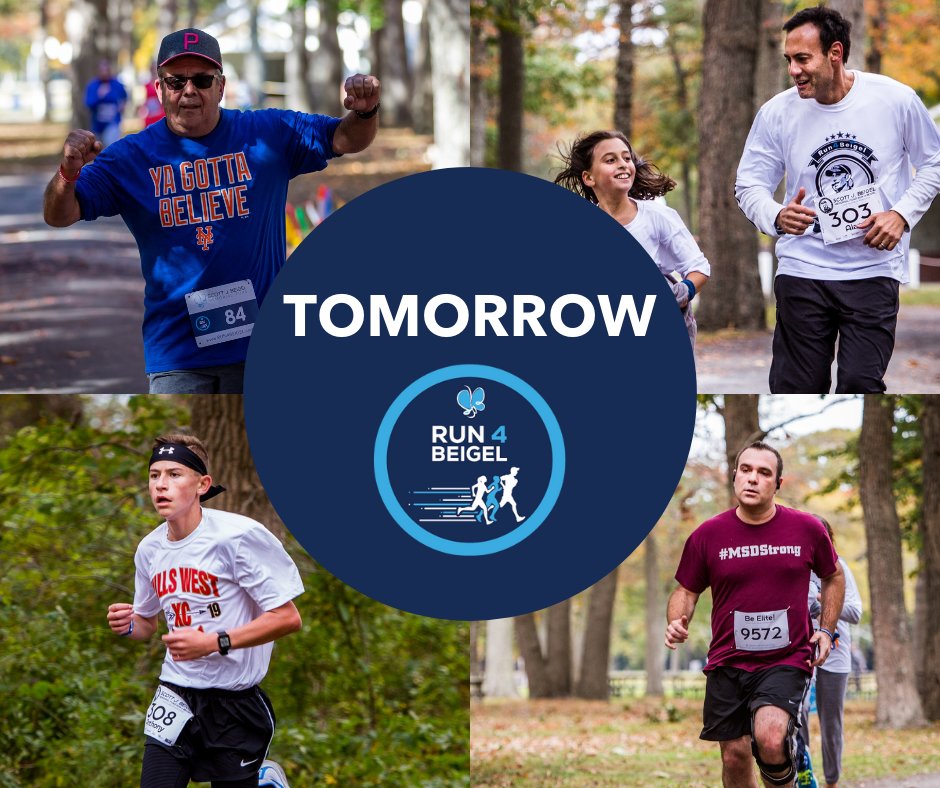 Run4Beigel's tweet image. RUN 4 BEIGEL is TOMORROW, and it’s not too late to be part of something incredible! 🎉

Whether you join us IN PERSON or VIRTUALLY there is still time to sign up. 🏃‍♀️🏃‍♂️🏃‍♀️🏃‍♂️

Visit pulse.ly/74yl6u95n9 -  it takes just minutes to register!