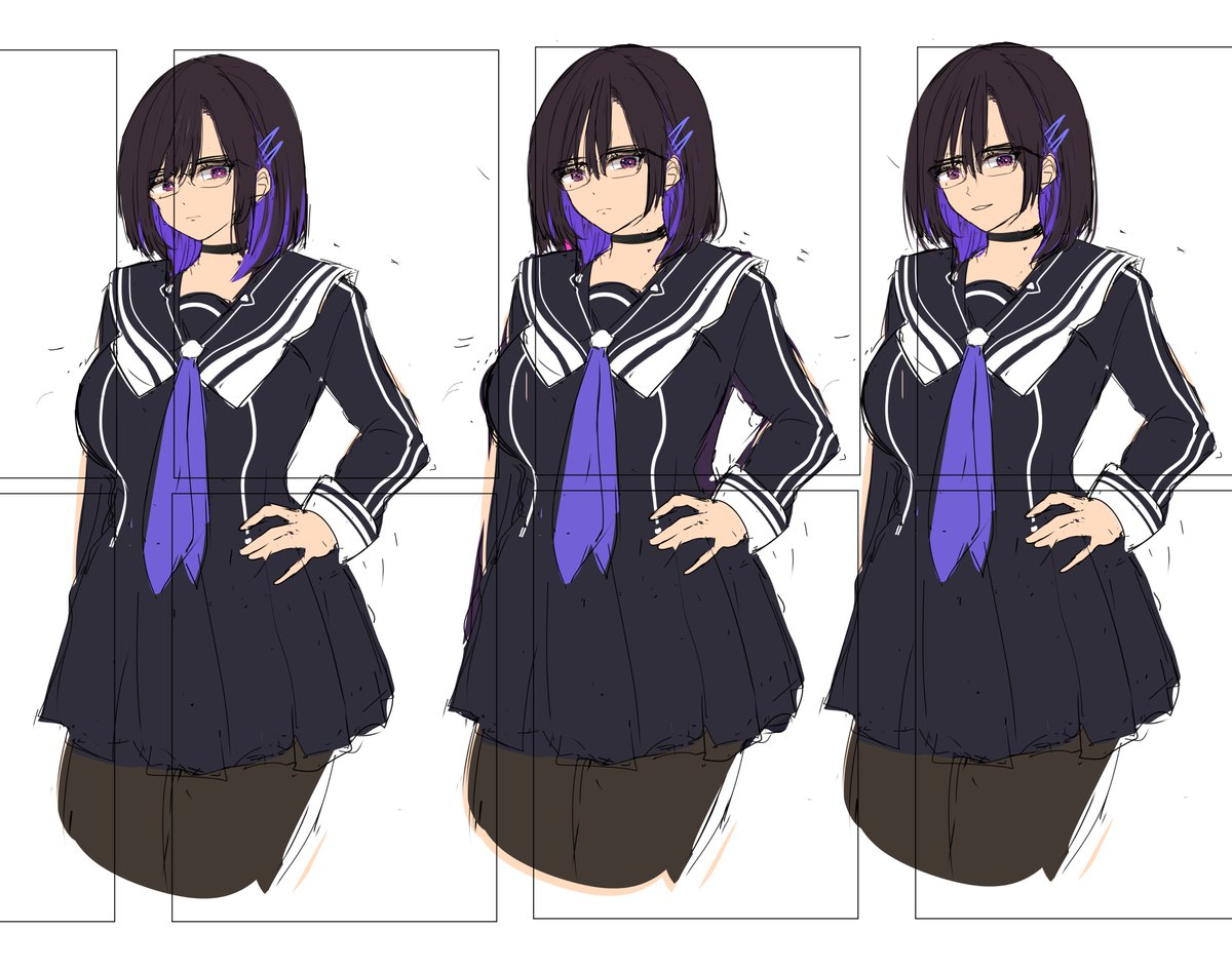 おっぱい「冬コミのキャラに迷いまくる ネタも迷ってる  予定ではもう描き始めて11月後半に」|🅦🅔🅢のイラスト