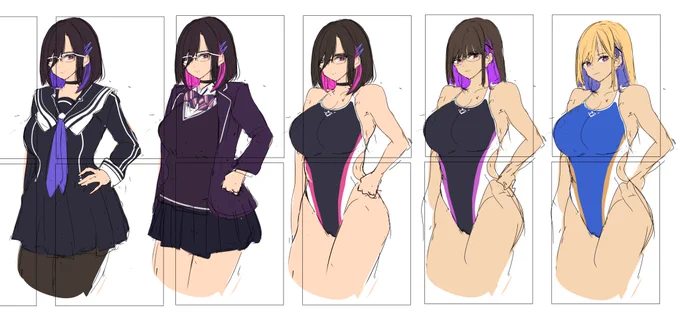 冬コミのキャラに迷いまくる ネタも迷ってる  予定ではもう描き始めて11月後半には入稿しておっぱいマウスパッド作ってパチスロいってるはず…