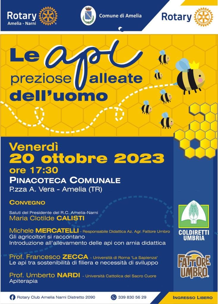Learning more about the bees and the diversification of their products along with bee therapeutic remedies. Exciting session!

turismoamelia.it/it/evento/conv…