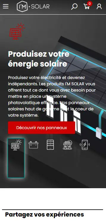 Constmamaison's tweet photo. I'M Solar, le fabricant européen de panneaux solaires àhaut rendement, vient d’annoncer la mise en ligne deson nouveau site de ventes en ligne, conçu pour offrirà ses utilisateurs une expérience améliorée et conviviale.
https://t.co/MPu6apZ5Y2 https://t.co/hAM89DeVRg