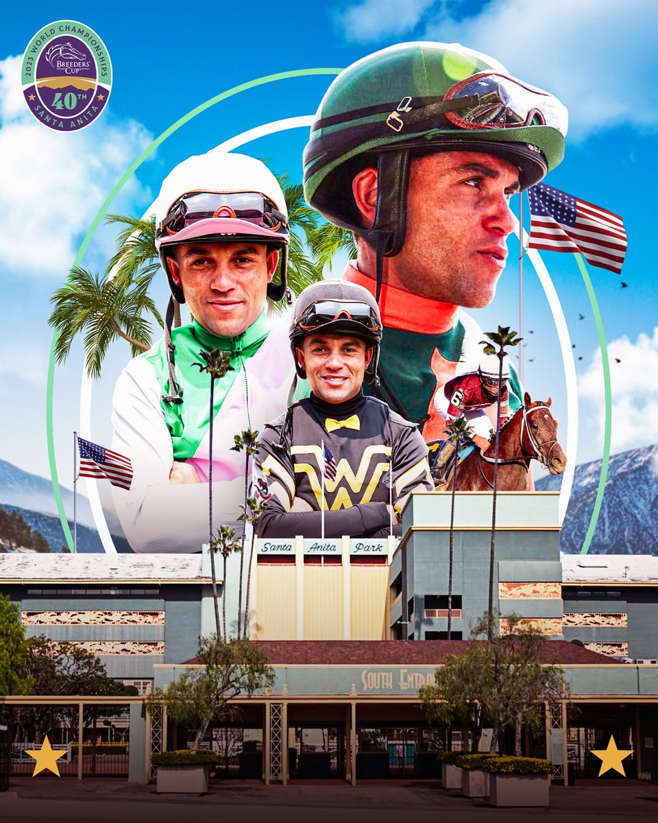 Two weeks to go… 🇺🇸 🐎🤞🏼 #BreedersCup #SantaAnita #JR